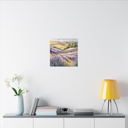 Matte Wall Canvas - Lavender - Bloom and Grow Collection