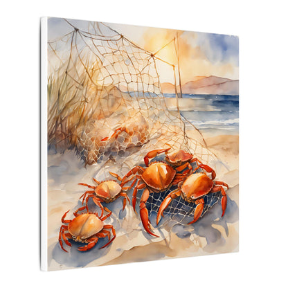 Matte Wall Canvas - Crabbin - The Great Outdoors Collection