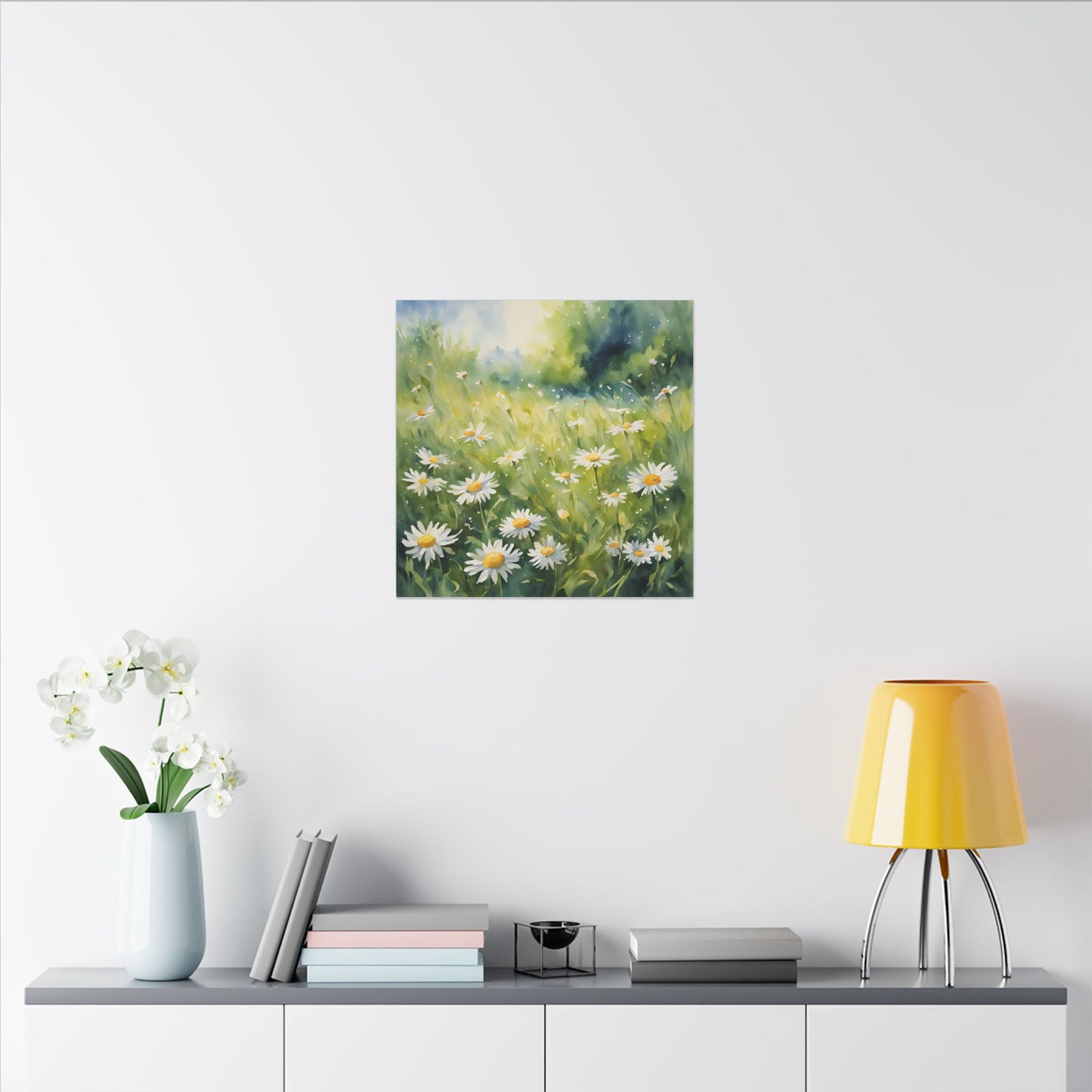 Matte Wall Canvas - Daisy - Bloom and Grow Collection