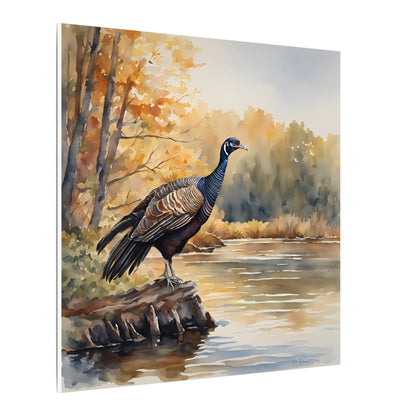 Matte Wall Canvas - Wild Turkey - The Great Outdoors Collection