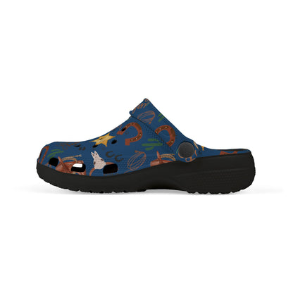 Kid's Foam Clogs - Cowboy - Denim