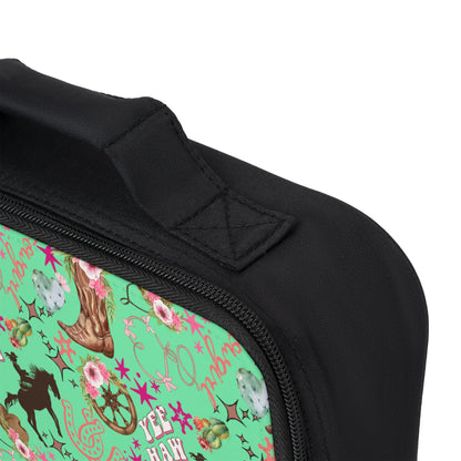 Lunch Bag - Cowgirl - Mint Green