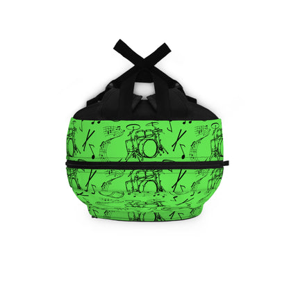 Backpack - Drums - Screamin' Green