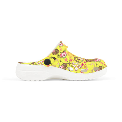 Kid's Foam Clogs - Cowgirl - Butter