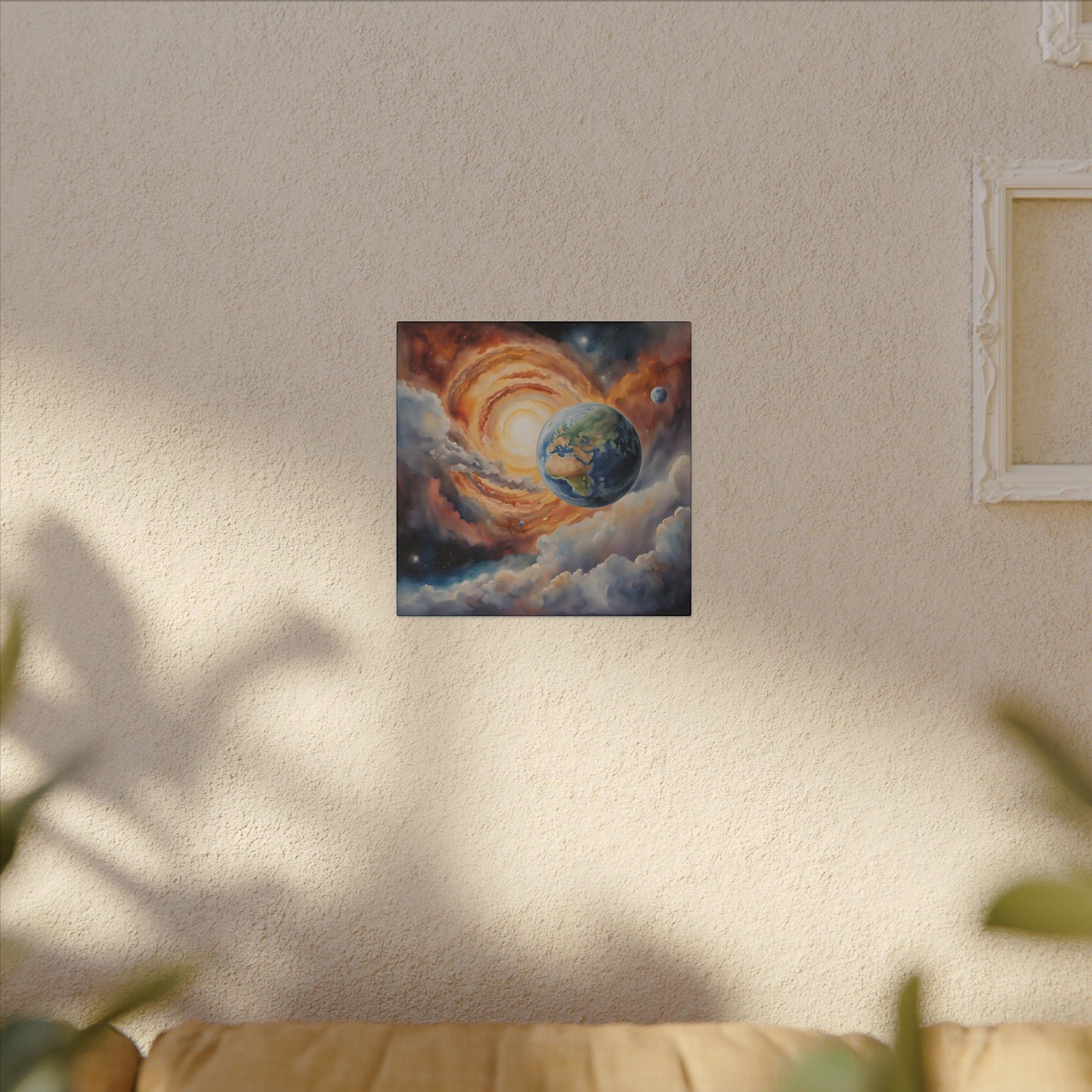 Matte Wall Canvas - Planet Earth - Beyond the Stars Collection