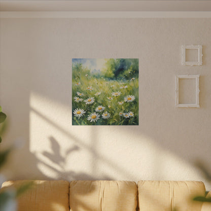 Matte Wall Canvas - Daisy - Bloom and Grow Collection