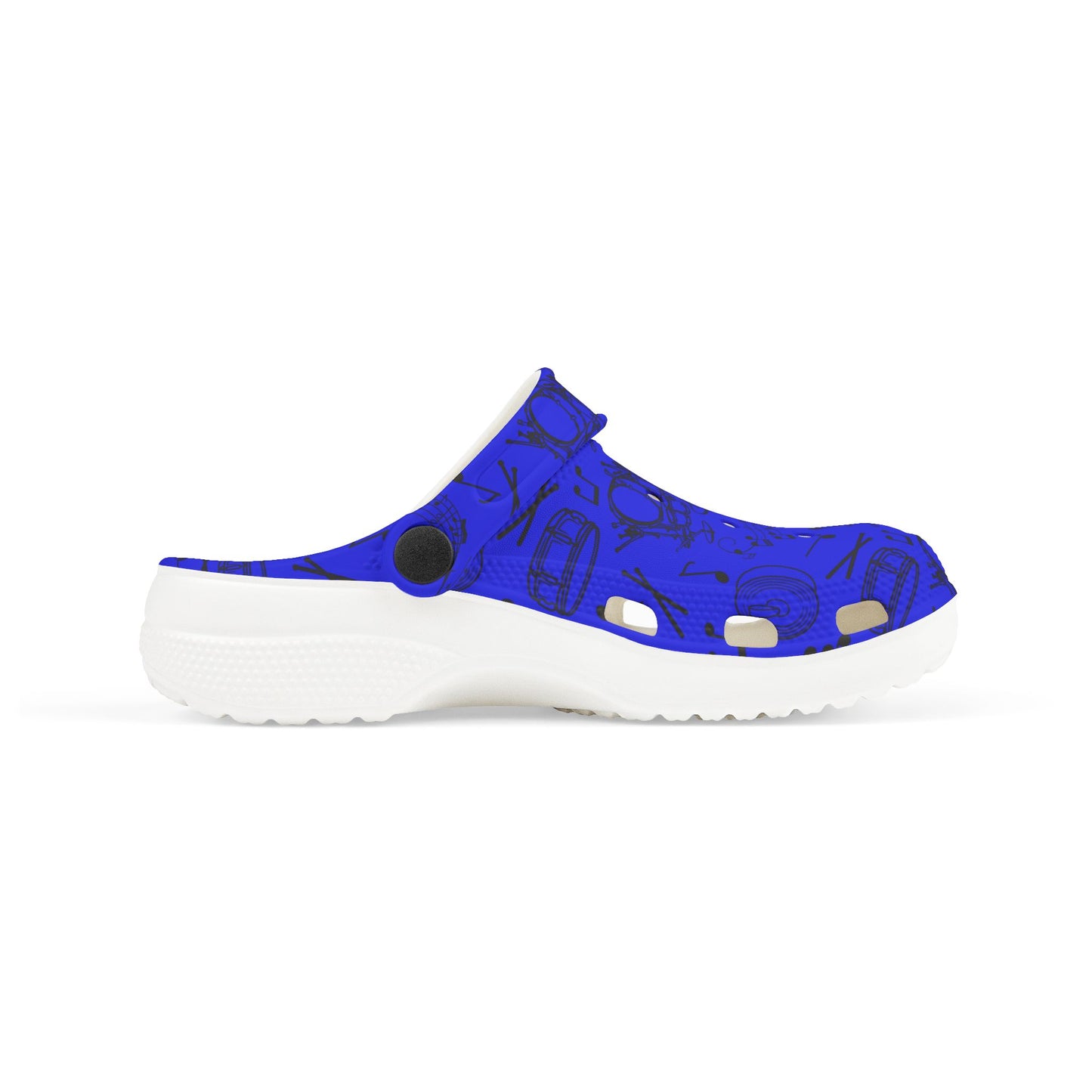 Kid's Foam Clogs - Drums - True Blue