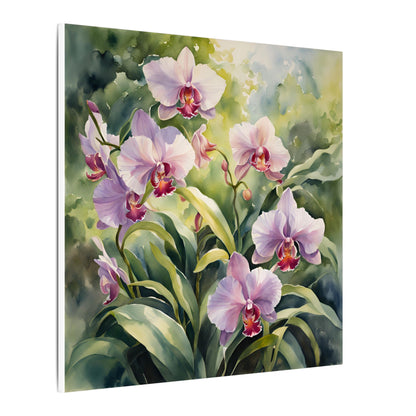 Matte Wall Canvas - Orchid - Bloom and Grow Collection