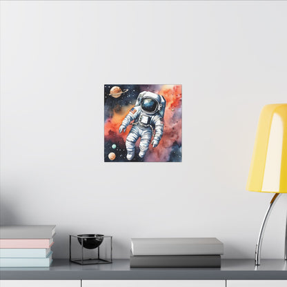 Matte Wall Canvas - Astronaut - Beyond the Stars Collection