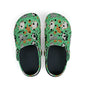 Kid's Foam Clogs - Fat Cat - Mint Green