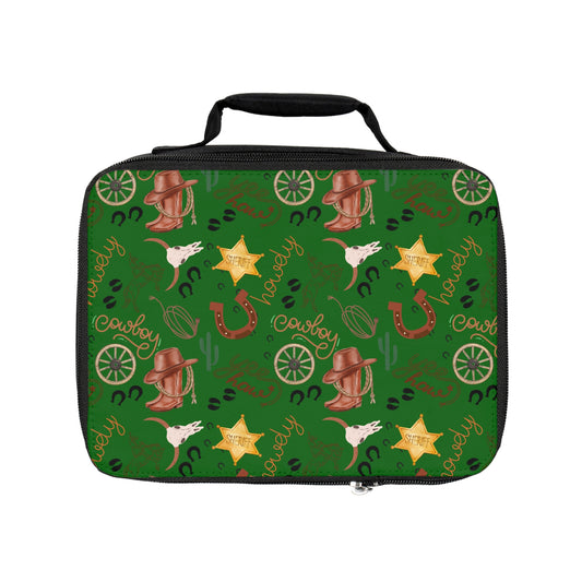 Lunch Bag - Cowboy - Forest
