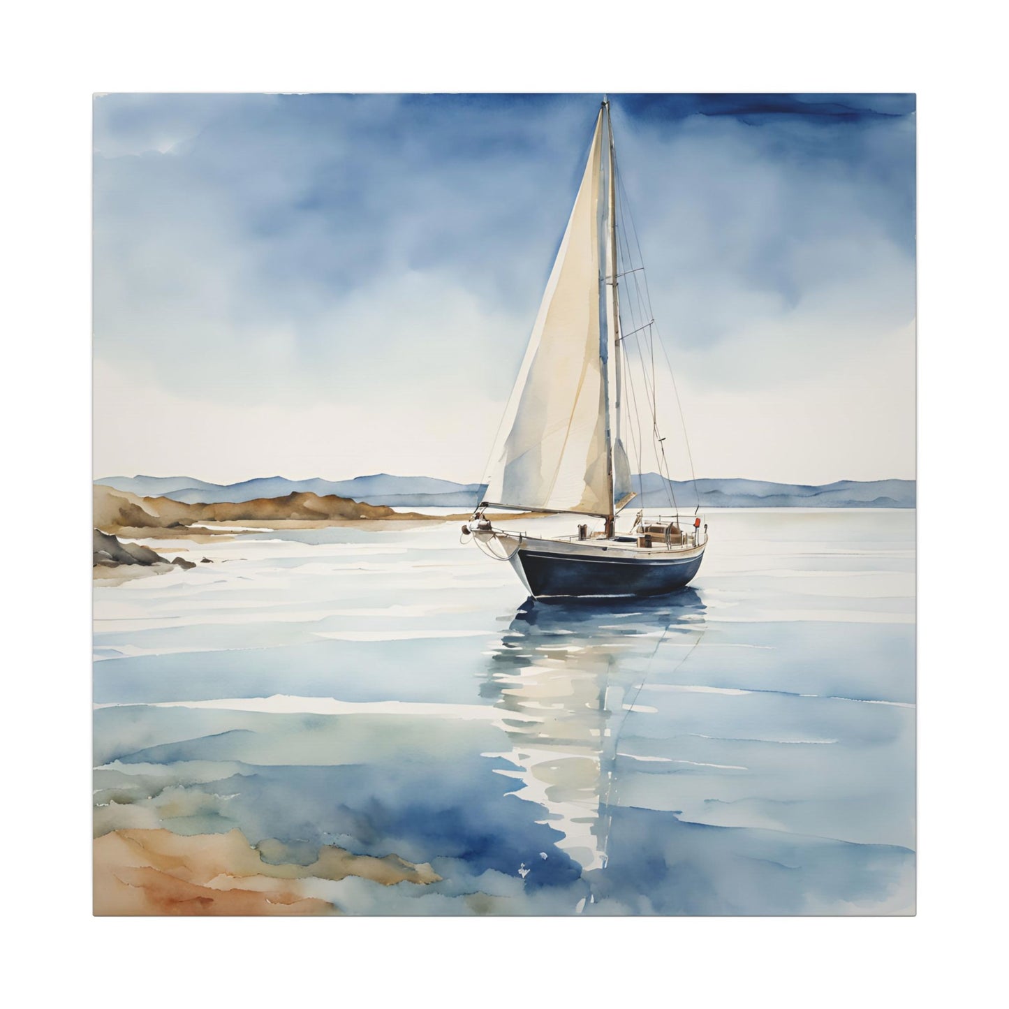 Matte Wall Canvas - Set Sail - Wheels & Wings Collection