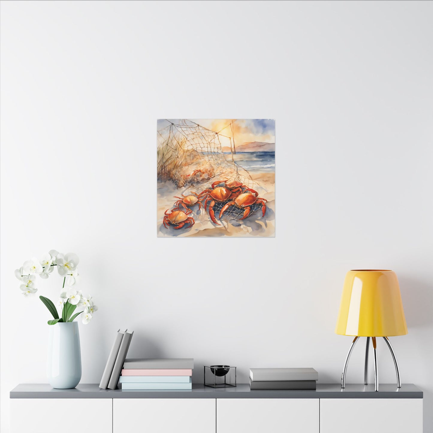 Matte Wall Canvas - Crabbin - The Great Outdoors Collection