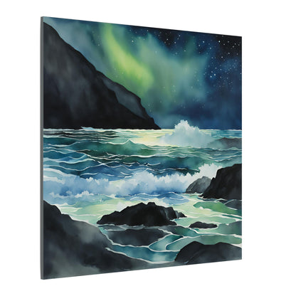 Matte Wall Canvas - Sea at Night - Neptune's Nursery Collection