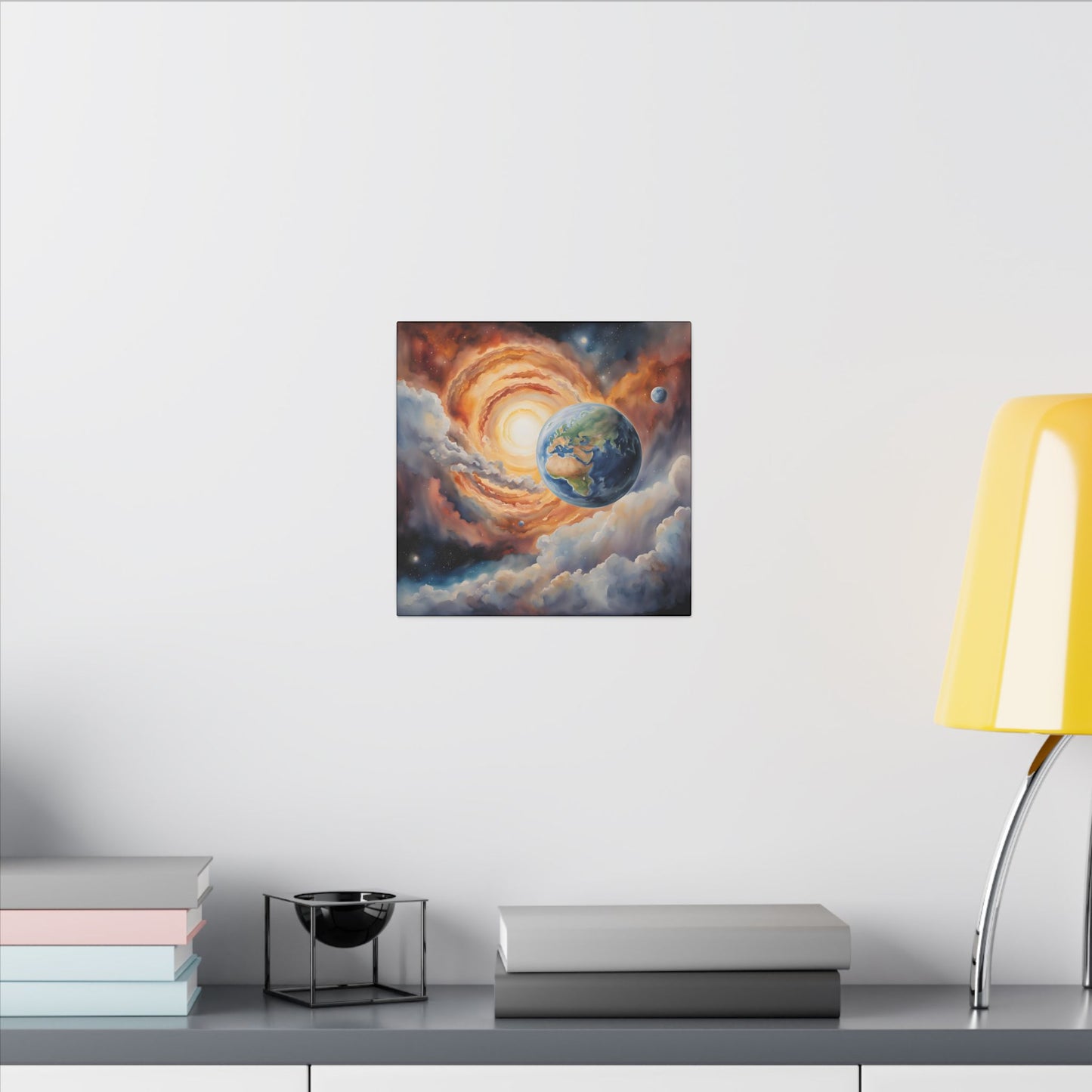 Matte Wall Canvas - Planet Earth - Beyond the Stars Collection