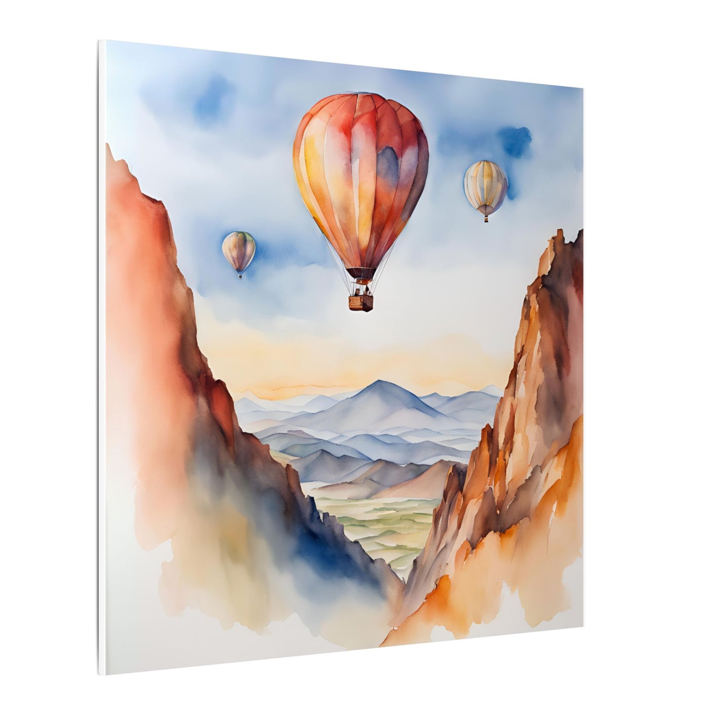 Matte Wall Canvas - Hot Air Balloons - Wheels & Wings Collection