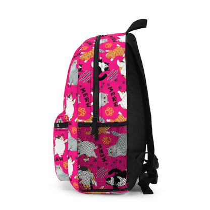 Backpack - Fat Cat - Hot Pink