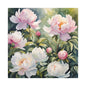 Matte Wall Canvas - Peony - Bloom and Grow Collection