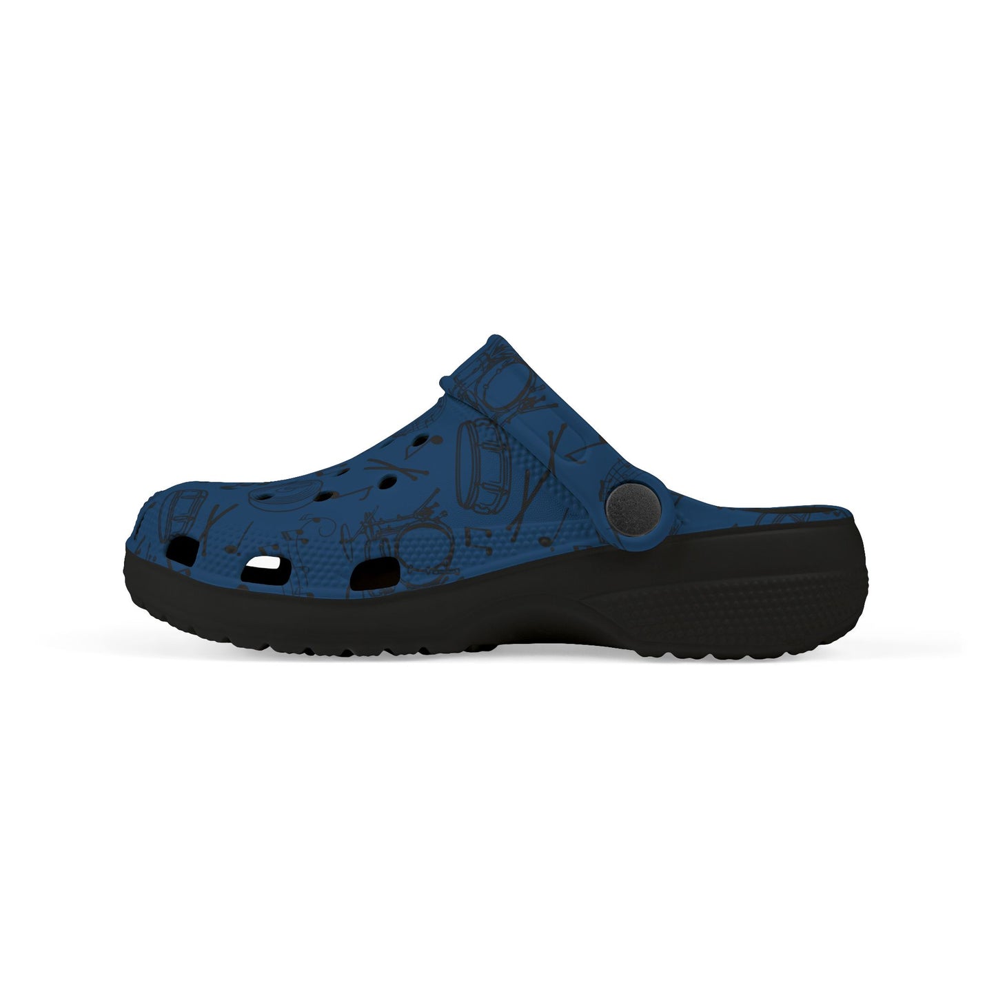 Kid's Foam Clogs - Drums - Denim