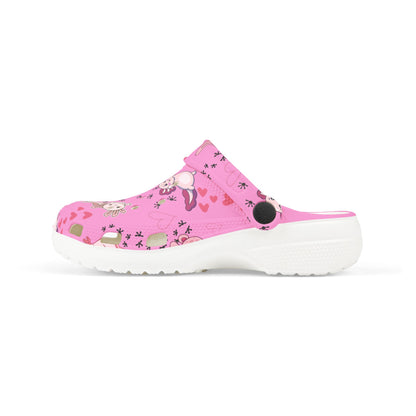 Kid's Foam Clogs - Axolotl - Blush