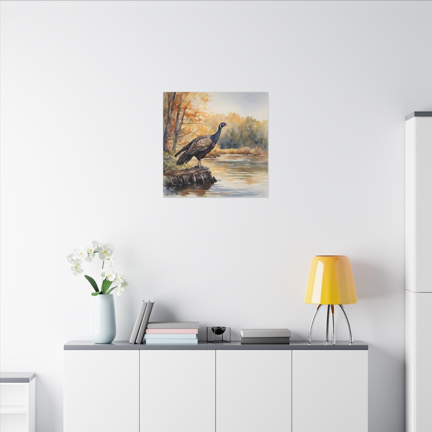 Matte Wall Canvas - Wild Turkey - The Great Outdoors Collection