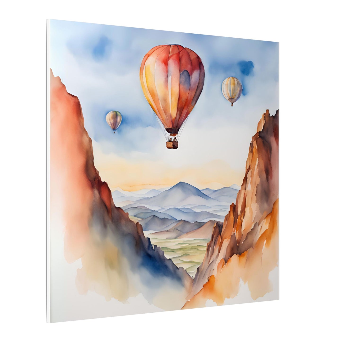 Matte Wall Canvas - Hot Air Balloons - Wheels & Wings Collection