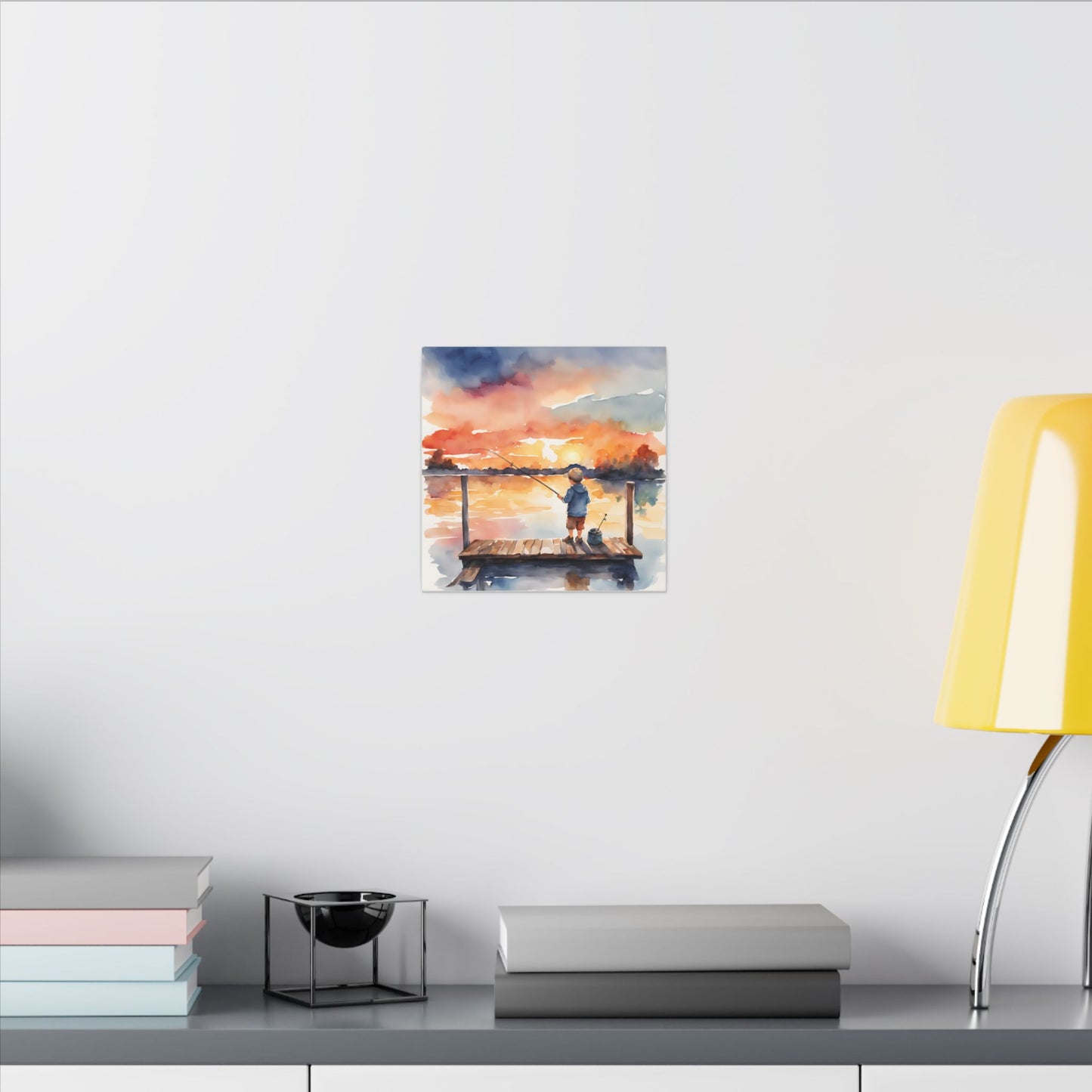 Matte Wall Canvas - Fishing - The Great Outdoors Collection