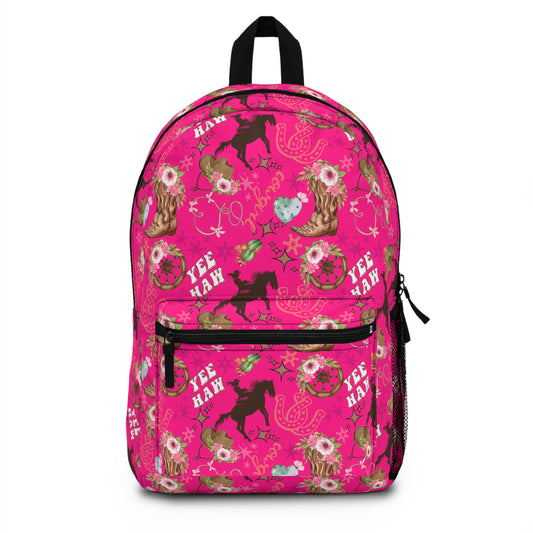 Backpack - Cowgirl - Hot Pink