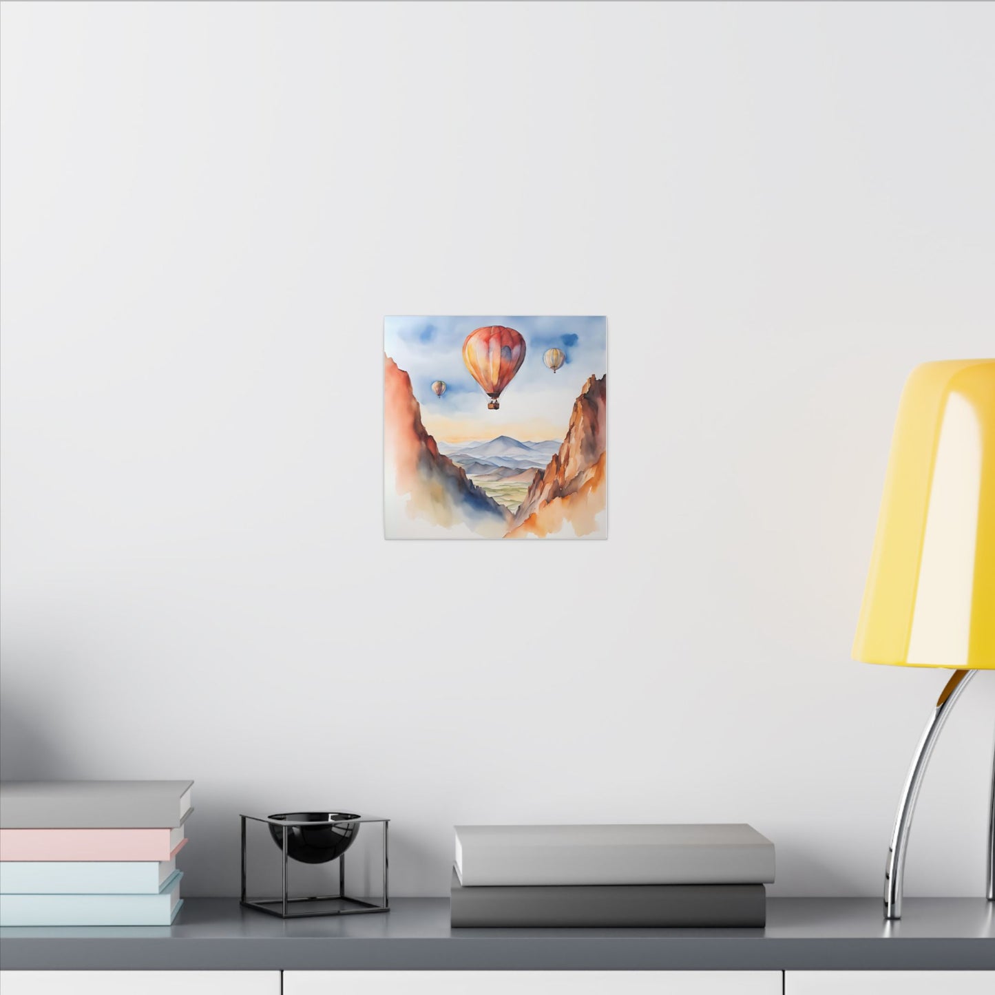 Matte Wall Canvas - Hot Air Balloons - Wheels & Wings Collection