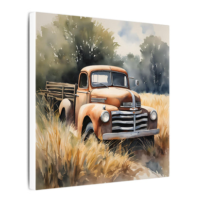 Matte Wall Canvas - Good Old Truck - Wheels & Wings Collection