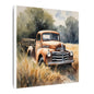Matte Wall Canvas - Good Old Truck - Wheels & Wings Collection