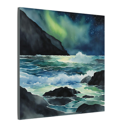 Matte Wall Canvas - Sea at Night - Neptune's Nursery Collection