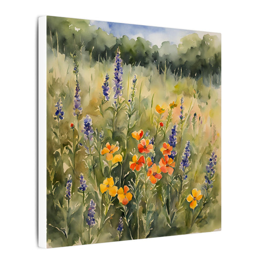 Matte Wall Canvas - Texas Wildflower - Bloom and Grow Collection
