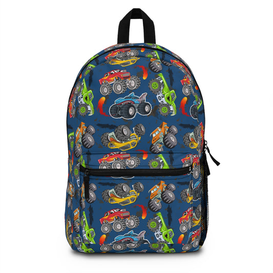 Backpack - Monster Truck - Denim