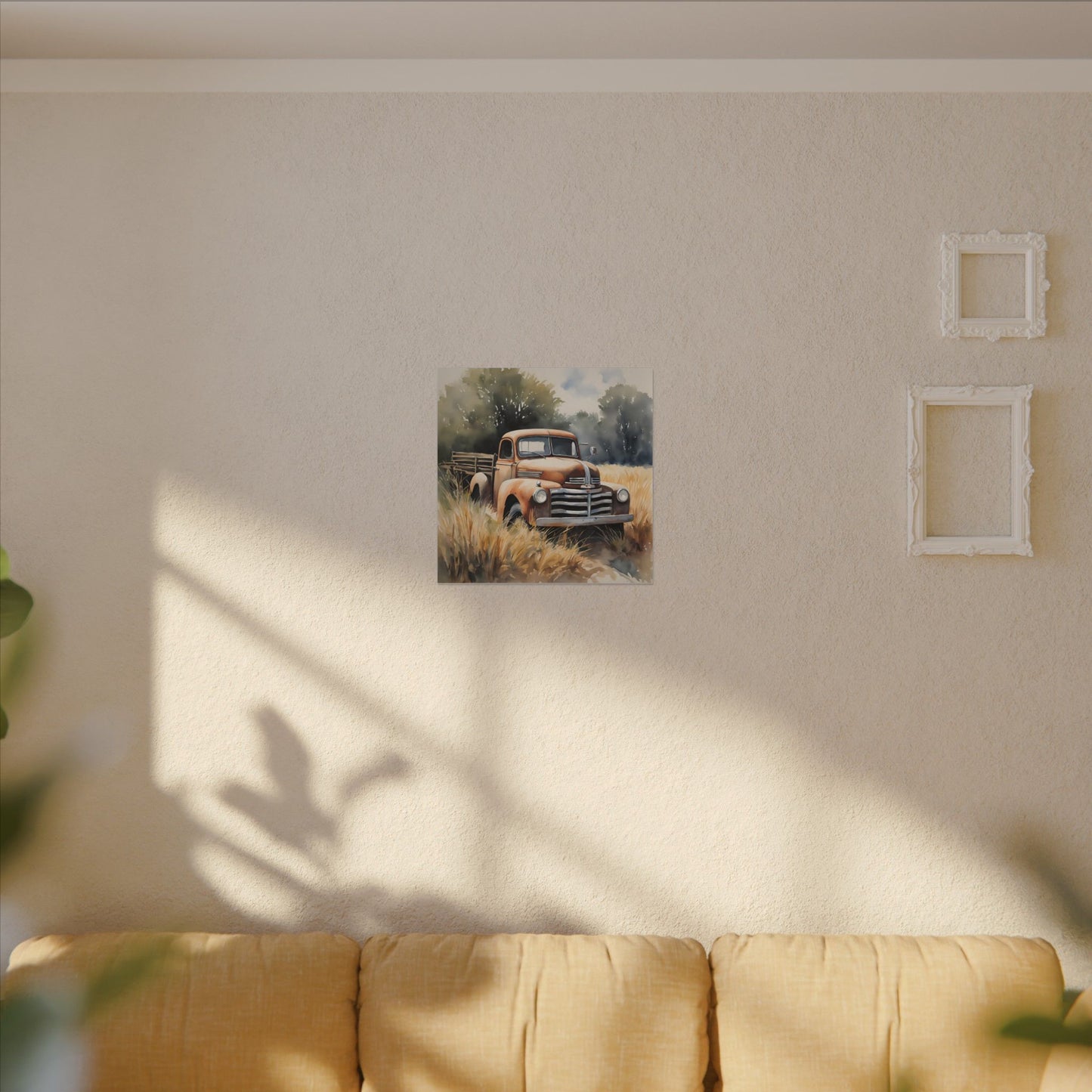 Matte Wall Canvas - Good Old Truck - Wheels & Wings Collection