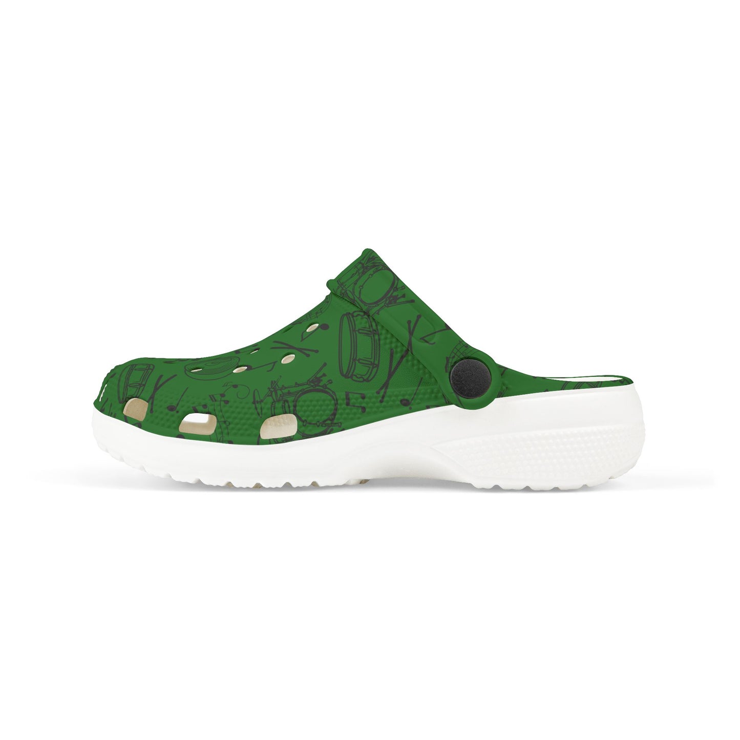 Kid's Foam Clogs - Drums - Forest