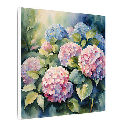 Matte Wall Canvas - Hydrangea - Bloom and Grow Collection