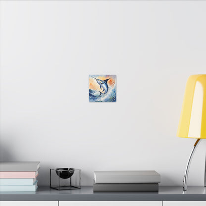 Matte Wall Canvas - Swordfish - The Great Outdoors Collection