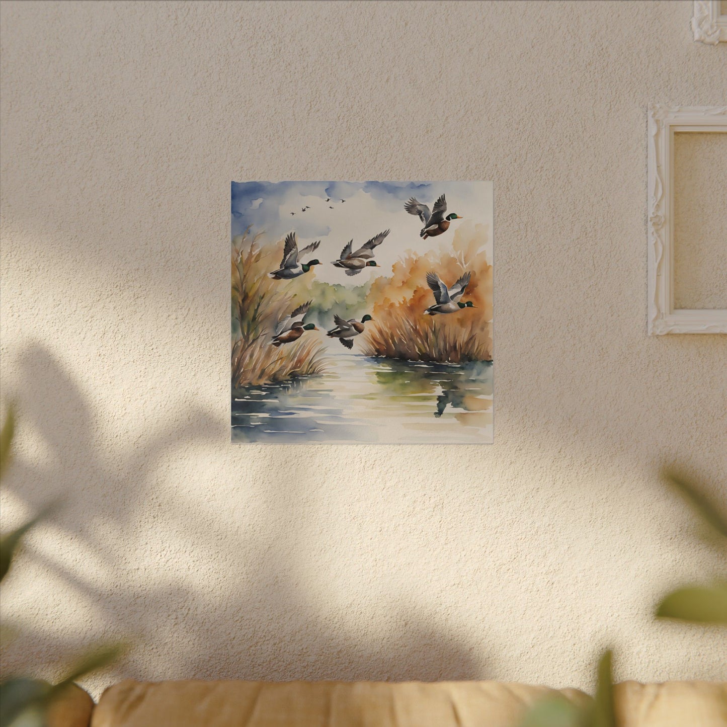 Matte Wall Canvas - Ducks - The Great Outdoors Collection