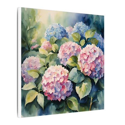 Matte Wall Canvas - Hydrangea - Bloom and Grow Collection