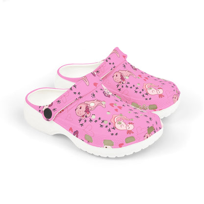 Kid's Foam Clogs - Axolotl - Blush
