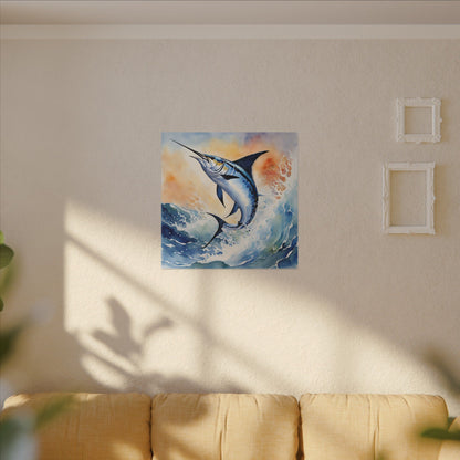 Matte Wall Canvas - Swordfish - The Great Outdoors Collection