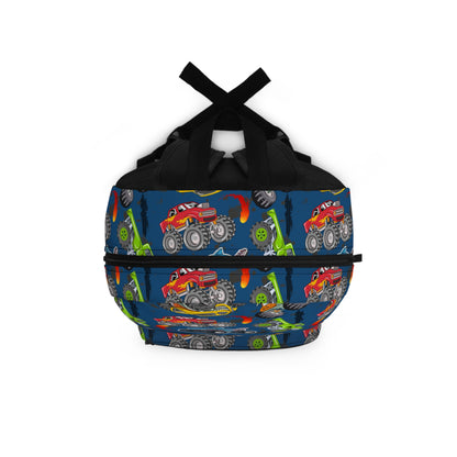 Backpack - Monster Truck - Denim