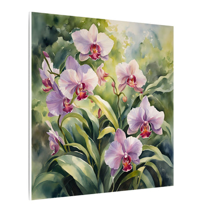 Matte Wall Canvas - Orchid - Bloom and Grow Collection