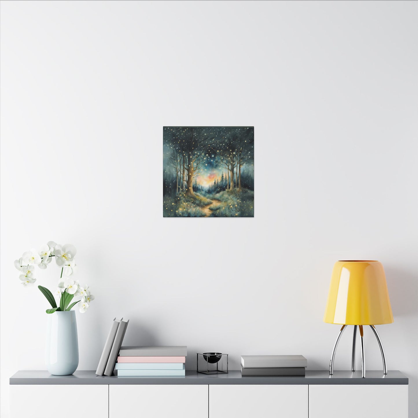 Matte Wall Canvas - Whimsical Forest