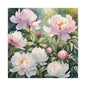 Matte Wall Canvas - Peony - Bloom and Grow Collection