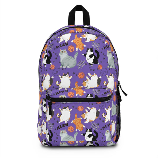 Backpack - Fat Cat - Periwinkle