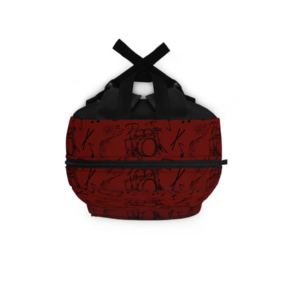 Backpack - Drums - Maroon