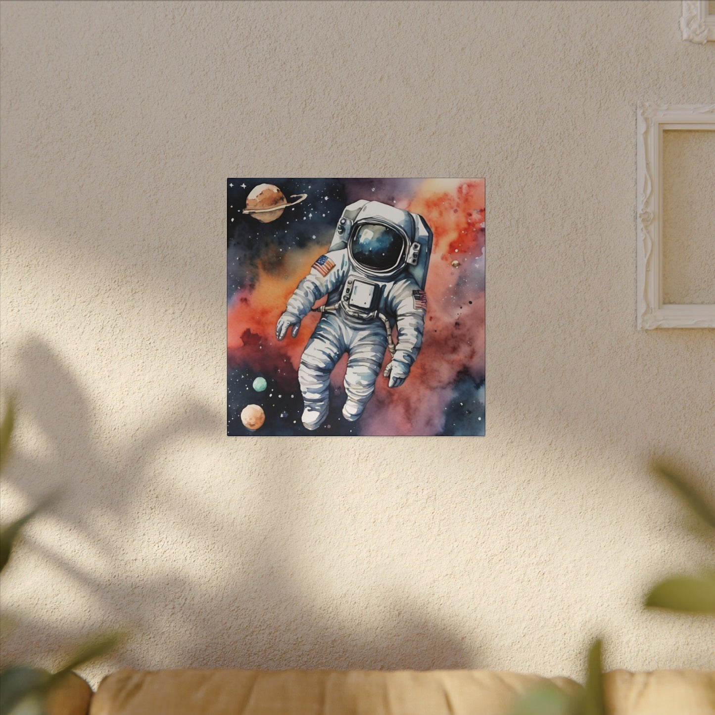 Matte Wall Canvas - Astronaut - Beyond the Stars Collection