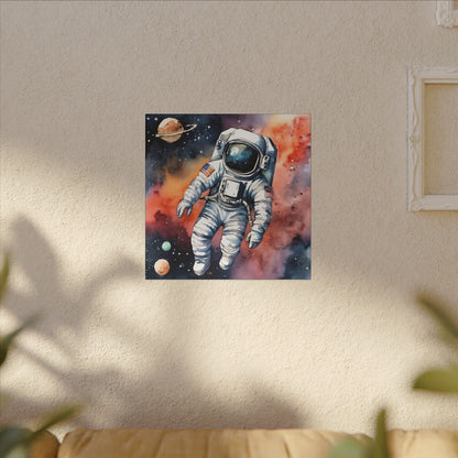 Matte Wall Canvas - Astronaut - Beyond the Stars Collection